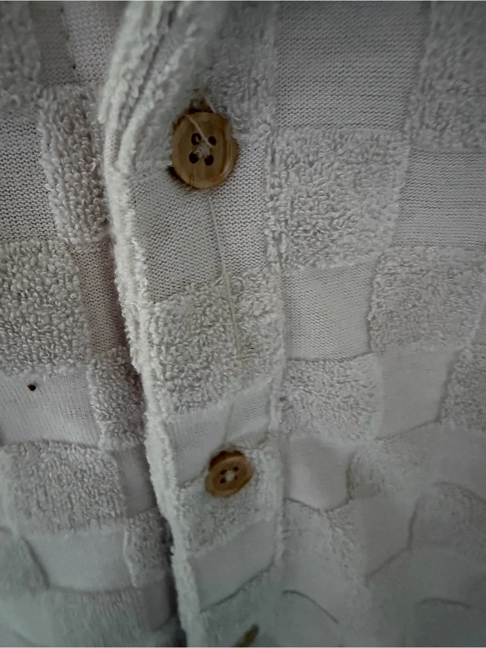 Ben Sherman Beige Check Short Sleeve Button-Up Shirt